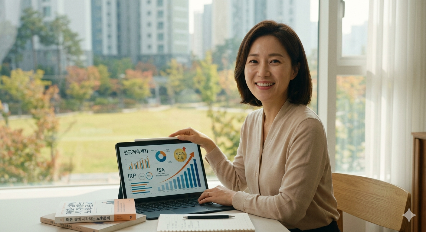 마흔 살에 연금저축펀드, IRP, ISA 등 절세계좌로 노후 준비하기